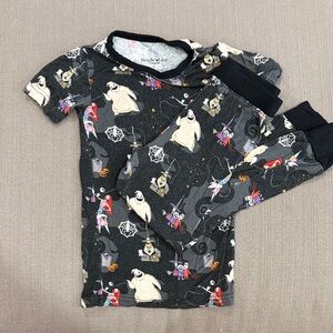 Bundle of Joy Nightmare before Christmas 3t bamboo pajamas